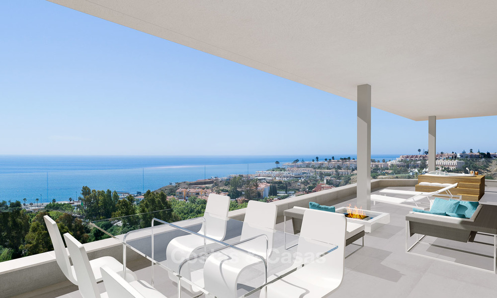 Sunny, modern luxury apartments for sale, with unobstructed sea views, Fuengirola, Costa del Sol 5840