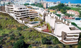 Sunny, modern luxury apartments for sale, with unobstructed sea views, Fuengirola, Costa del Sol 5849 