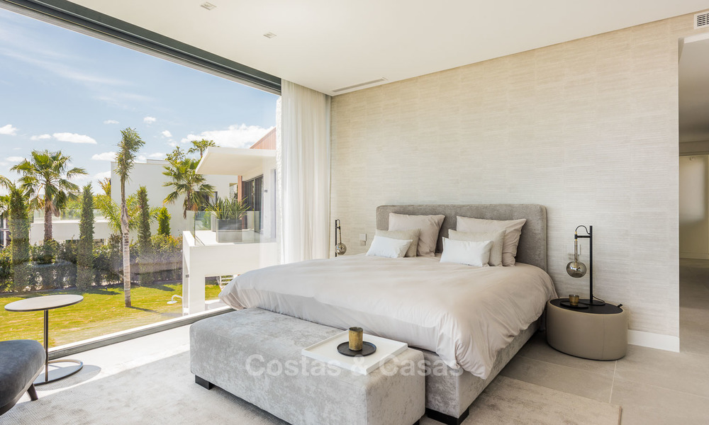 Turnkey exclusive high-end designer villa for sale, with panoramic sea, golf and mountain views, Benahavis - Marbella 5881