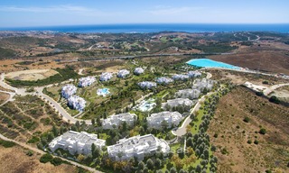 Luxury modern apartments for sale, in an exclusive complex with private lagoon, Casares, Costa del Sol 5919 