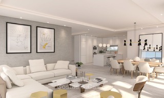 Luxury modern apartments for sale, in an exclusive complex with private lagoon, Casares, Costa del Sol 5930 