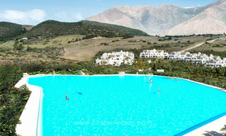 Luxury modern apartments for sale, in an exclusive complex with private lagoon, Casares, Costa del Sol 20045 