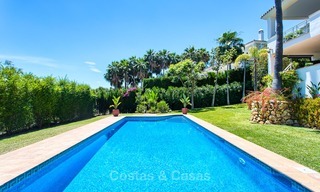 Andalusian style designer villa for sale with magnificent sea views, near golf and beach, Marbella 6060 
