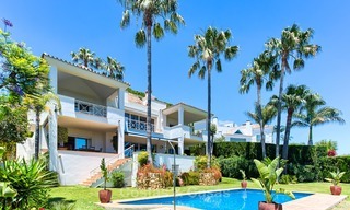 Andalusian style designer villa for sale with magnificent sea views, near golf and beach, Marbella 6062 