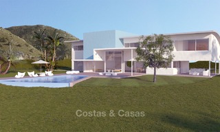Unique and exclusive, avant-garde villa for sale, with panoramic sea views, Benalmadena, Costa del Sol 6091 