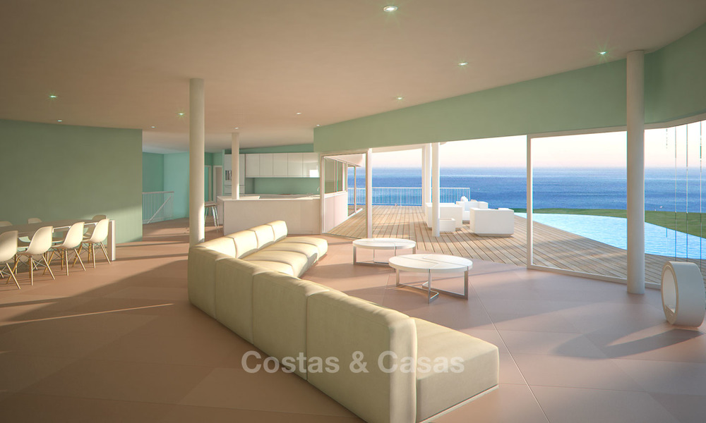 Unique and exclusive, avant-garde villa for sale, with panoramic sea views, Benalmadena, Costa del Sol 6095