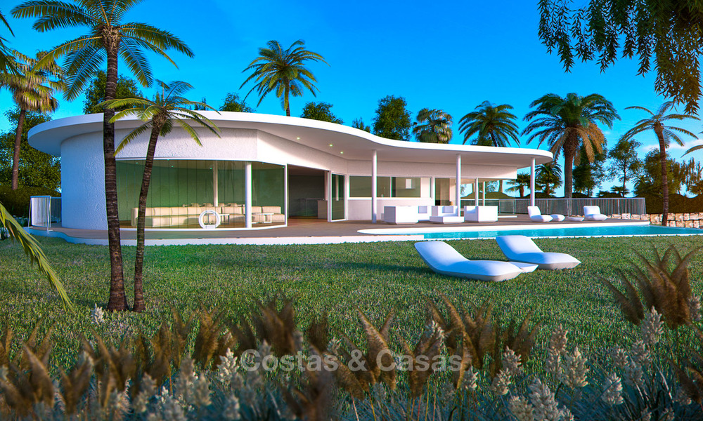 Unique and exclusive, avant-garde villa for sale, with panoramic sea views, Benalmadena, Costa del Sol 6096