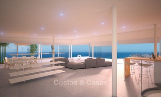 Unique and exclusive, avant-garde villa for sale, with panoramic sea views, Benalmadena, Costa del Sol 6097 
