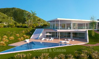 Unique and exclusive, avant-garde villa for sale, with panoramic sea views, Benalmadena, Costa del Sol 6098 