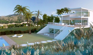 Delightful modern villas for sale in a privileged location with panoramic sea and bay views, Benalmadena, Costa del Sol 6122 