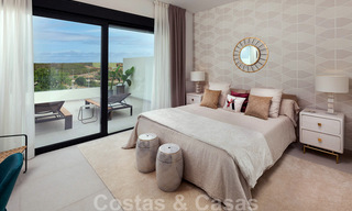 New avant-garde townhouses for sale, breath taking sea views, Casares, Costa del Sol. Ready to move in. 41388 