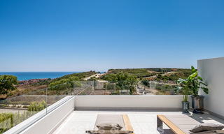 New avant-garde townhouses for sale, breath taking sea views, Casares, Costa del Sol. Ready to move in. 41396 