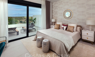 New avant-garde townhouses for sale, breath taking sea views, Casares, Costa del Sol. Ready to move in. 44319 