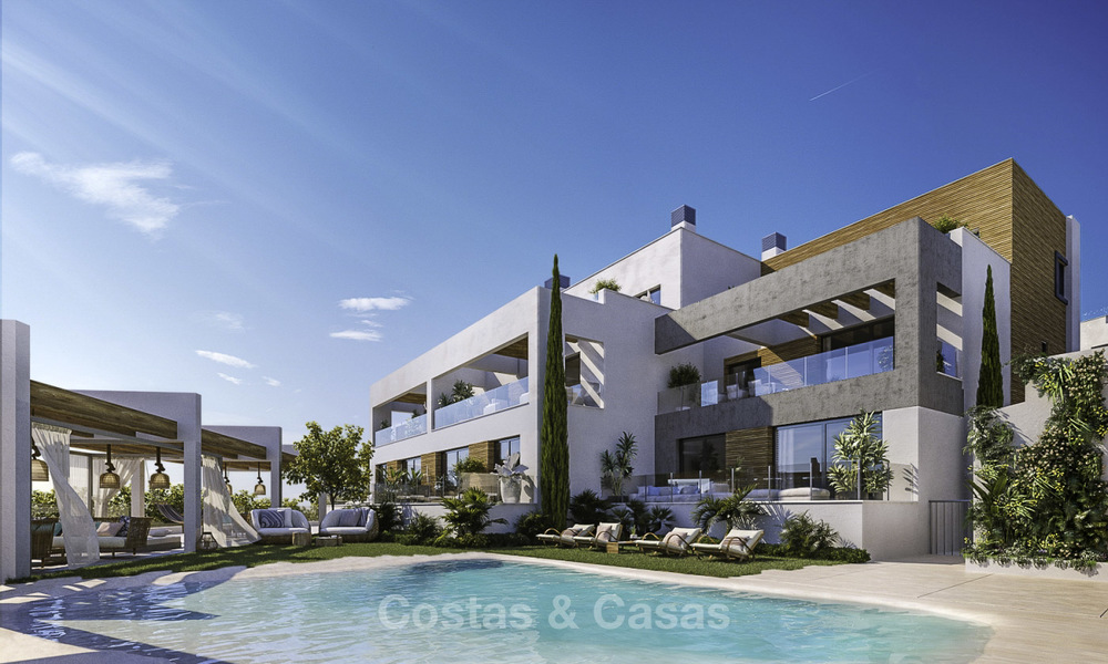 Attractive new apartments with stunning sea views for sale, Marbella. Completed! 19167
