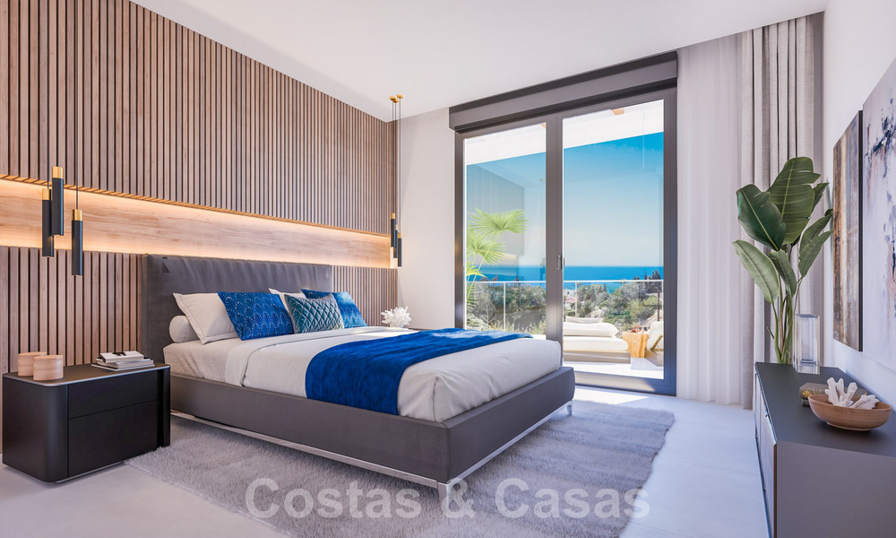 New passive modern apartments in a 5-star boutique resort for sale in Marbella with stunning sea views 29182
