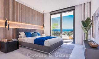 New passive modern apartments in a 5-star boutique resort for sale in Marbella with stunning sea views 29182 
