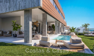 New passive modern apartments in a 5-star boutique resort for sale in Marbella with stunning sea views 51399 