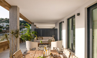 New modern apartments in a 5-star boutique resort for sale in Marbella with stunning sea views 802785 