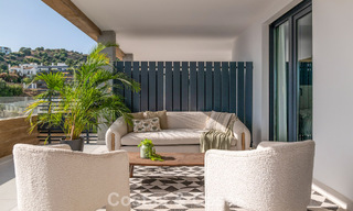New modern apartments in a 5-star boutique resort for sale in Marbella with stunning sea views 802786 