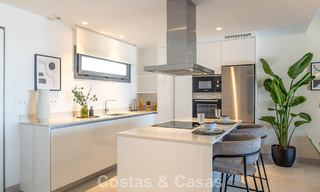 New modern apartments in a 5-star boutique resort for sale in Marbella with stunning sea views 802788 