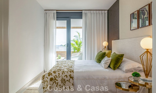 New modern apartments in a 5-star boutique resort for sale in Marbella with stunning sea views 802791 