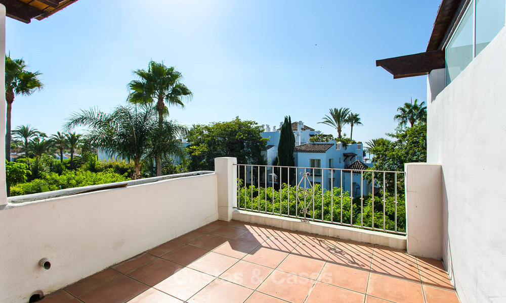 Lovely, spacious beach front penthouse apartment for sale, New Golden Mile, Estepona 6181