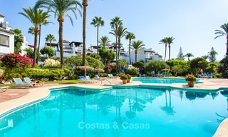 Lovely, spacious beach front penthouse apartment for sale, New Golden Mile, Estepona 6186 