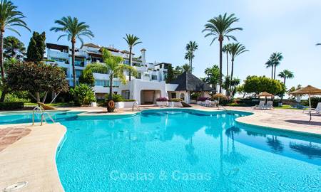 Lovely, spacious beach front penthouse apartment for sale, New Golden Mile, Estepona 6189