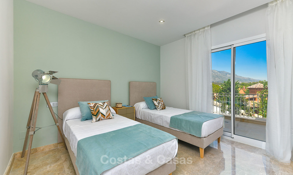Charming new Andalusian-style apartments for sale, Golf Valley, Nueva Andalucia, Marbella 6215