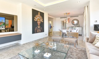 Charming new Andalusian-style apartments for sale, Golf Valley, Nueva Andalucia, Marbella 6221 