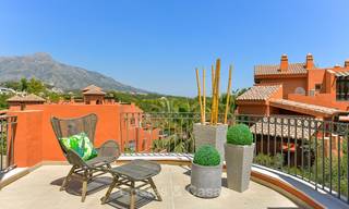 Charming new Andalusian-style apartments for sale, Golf Valley, Nueva Andalucia, Marbella 6226 