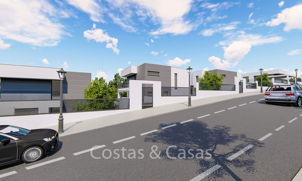 Attractively priced new contemporary villas for sale, walking distance to the beach, Manilva, Costa del Sol 6288