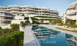 New, exquisite, contemporary luxury apartments for sale, with extraordinary sea, golf and mountain views, Benahavis - Marbella 31064 