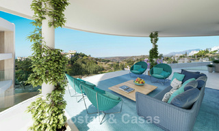 New, exquisite, contemporary luxury apartments for sale, with extraordinary sea, golf and mountain views, Benahavis - Marbella 31088 