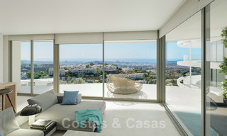 New, exquisite, contemporary apartments for sale, with extraordinary sea, golf and mountain views, Benahavis - Marbella. Last units! 31089 