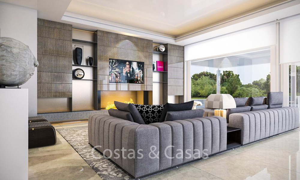 Exclusive eco-conscious designer villas for sale in Nueva Andalucía‘s Golf Valley - Marbella 6356