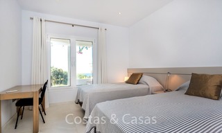 Elegant renovated Andalusian style villa for sale, with panoramic sea views, Marbella East 6358 