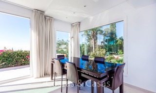 Elegant renovated Andalusian style villa for sale, with panoramic sea views, Marbella East 6365 
