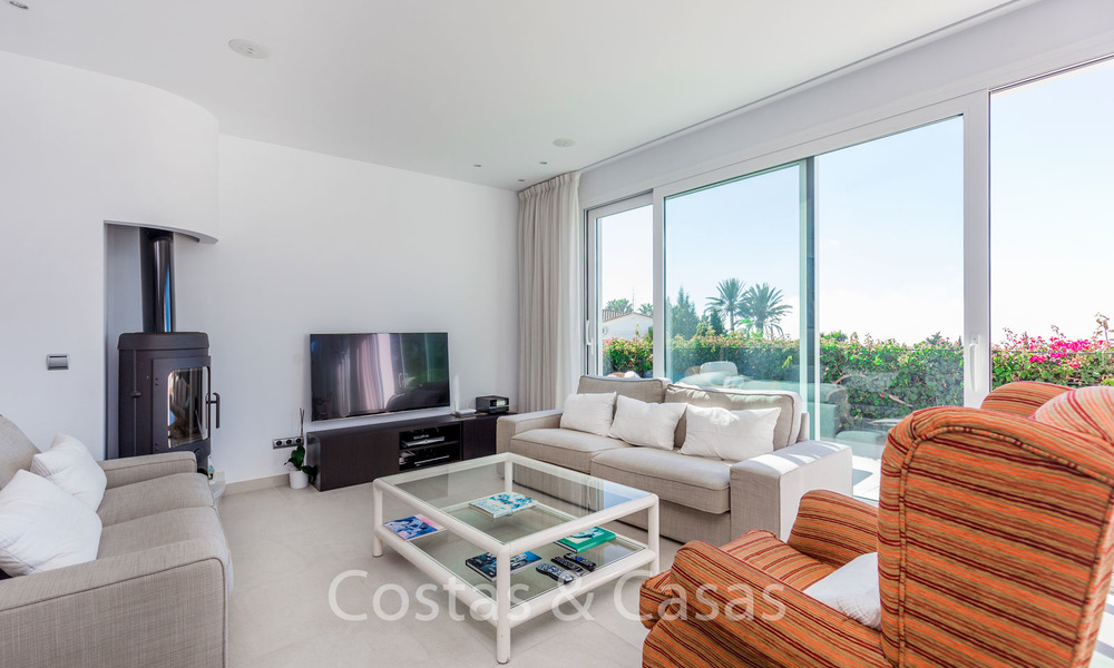 Elegant renovated Andalusian style villa for sale, with panoramic sea views, Marbella East 6366