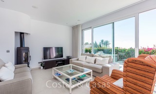 Elegant renovated Andalusian style villa for sale, with panoramic sea views, Marbella East 6366 