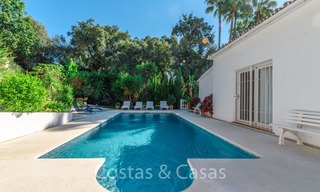 Elegant renovated Andalusian style villa for sale, with panoramic sea views, Marbella East 6387 