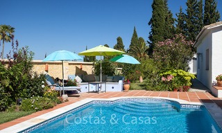 Cosy rustic villa in the countryside for sale, with gorgeous mountain views, Estepona East - Marbella 6406 