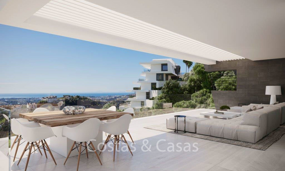 Stunning new luxury apartments for sale, with breath taking sea and valley views, Benahavis - Marbella 6489