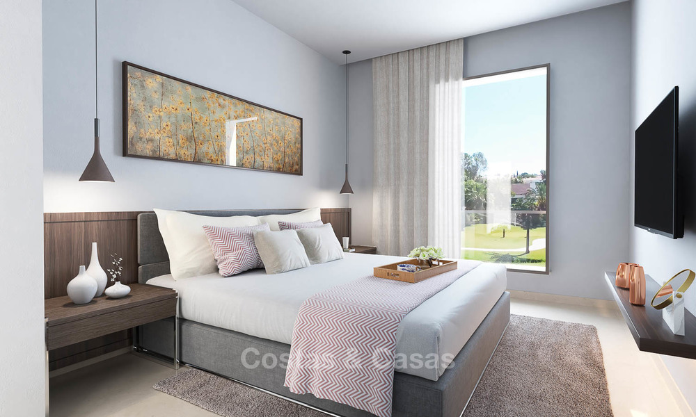 Modern, light and comfortable luxury villas for sale at a prime golf resort, New Golden Mile, Marbella - Estepona 6665