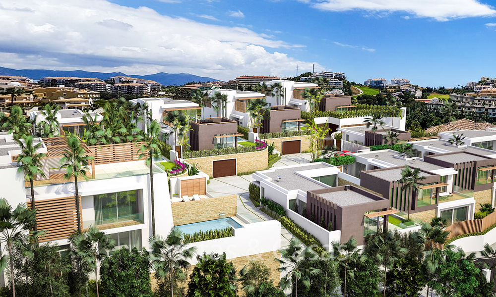 Charming luxury design villas with sea, mountain and golf views for sale, Riviera del Sol, Mijas, Costa del Sol 6493