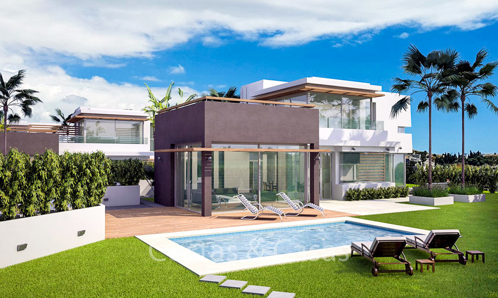 Charming luxury design villas with sea, mountain and golf views for sale, Riviera del Sol, Mijas, Costa del Sol 6492