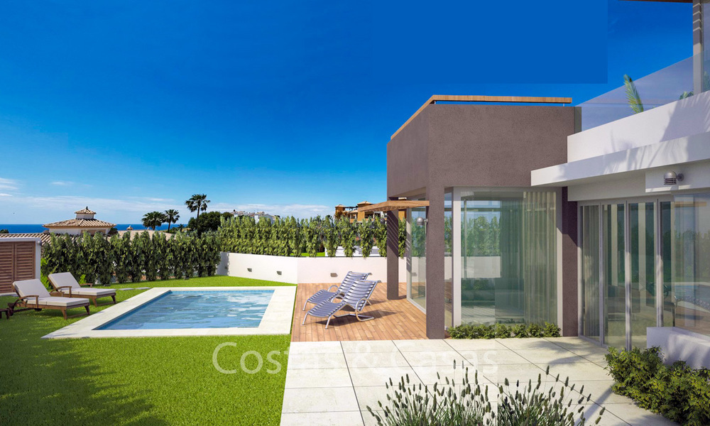 Charming luxury design villas with sea, mountain and golf views for sale, Riviera del Sol, Mijas, Costa del Sol 6494