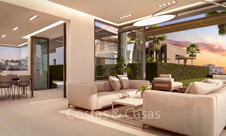 Charming luxury design villas with sea, mountain and golf views for sale, Riviera del Sol, Mijas, Costa del Sol 6496 