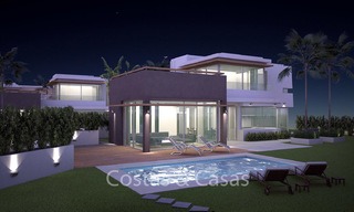Charming luxury design villas with sea, mountain and golf views for sale, Riviera del Sol, Mijas, Costa del Sol 6498 