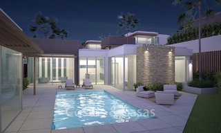Charming luxury design villas with sea, mountain and golf views for sale, Riviera del Sol, Mijas, Costa del Sol 6501 